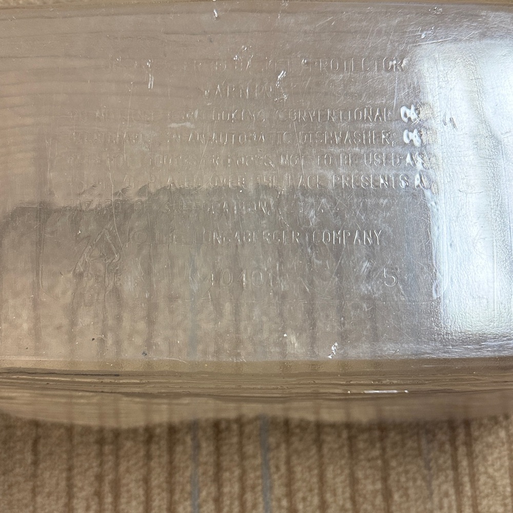 Longaberger magazine basket protector. - Picture 2 of 5